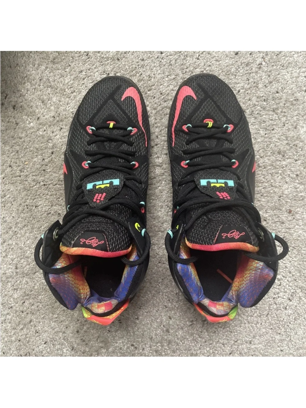 Nike LeBron shoes men’s size 10